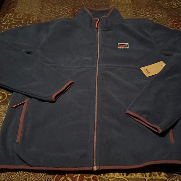 Vans Other - Vans Luxe Double Fleece Full Zip Jacket